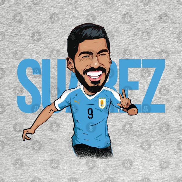 Luis Suarez Uruguay by portraiteam